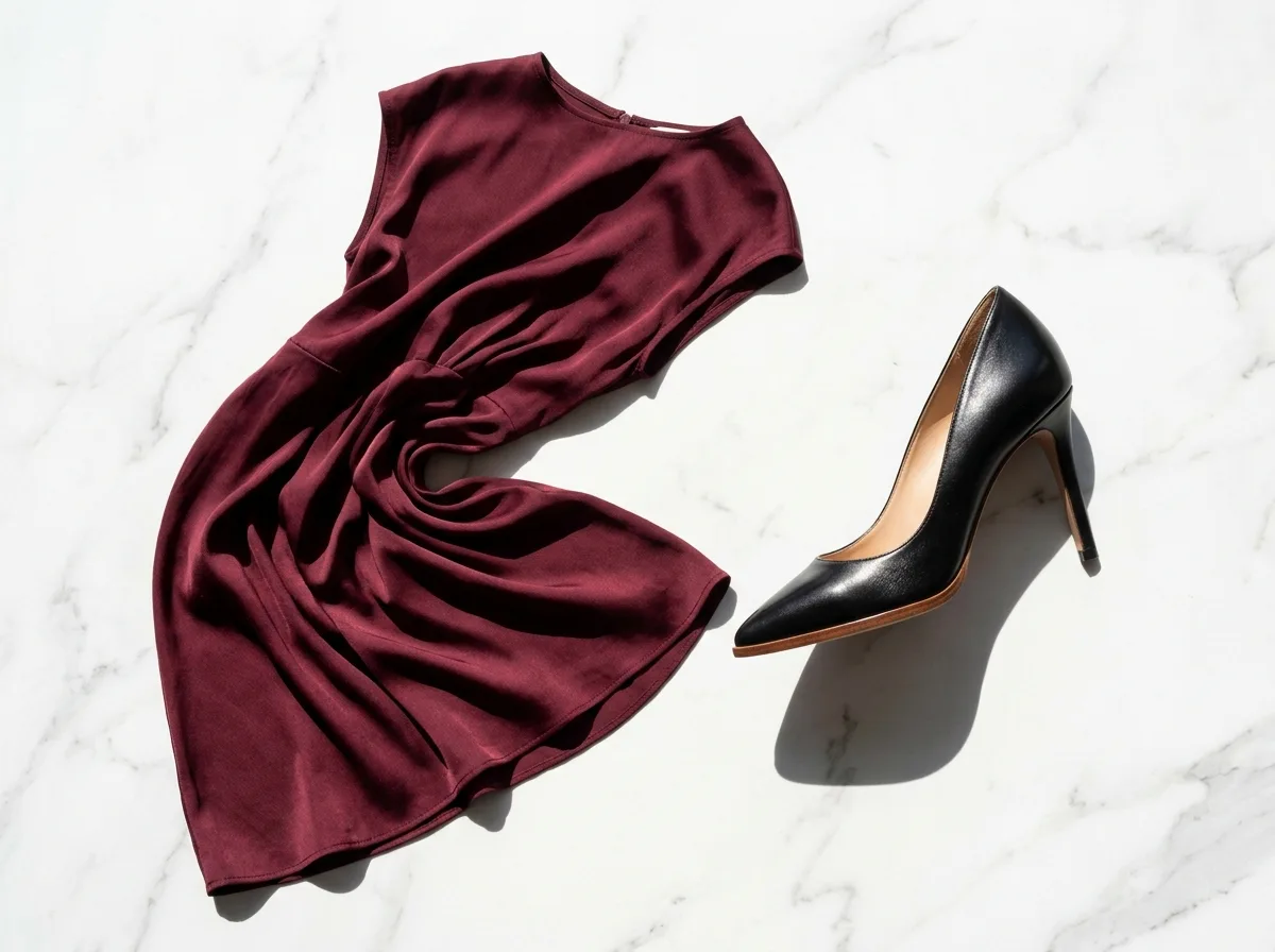 Chaussures femme élégantes assorties à une robe